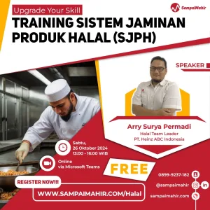 Training Implementasi Sistem Jaminan Produk Halal (SJPH)