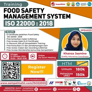 Food Safety Management System ISO 22000:2018